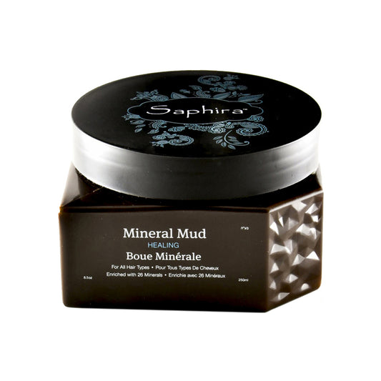 Saphira plaukų kaukė iš Negyvosios jūros išgauto mineralinio purvo Healing Mineral Mud