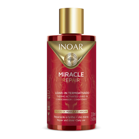 INOAR nenuplaunamas kondicionierius Miracle Repair Leave-in