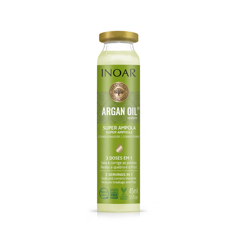 INOAR plaukų ampulė su argano aliejumi Argan Oil Ampola